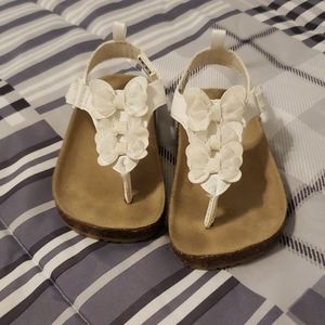 Gently used Carter's toddler girl sandals